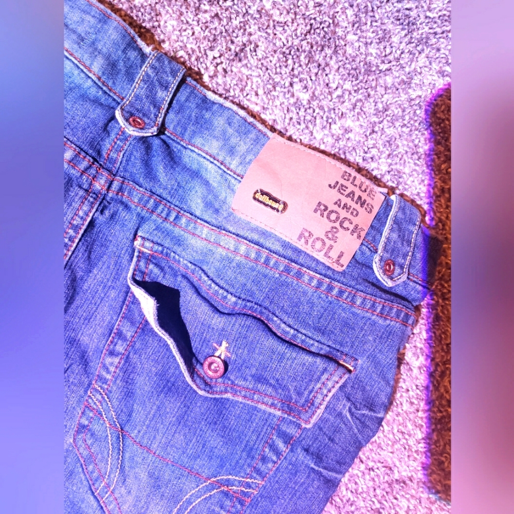 Blue Dollhouse Skirt